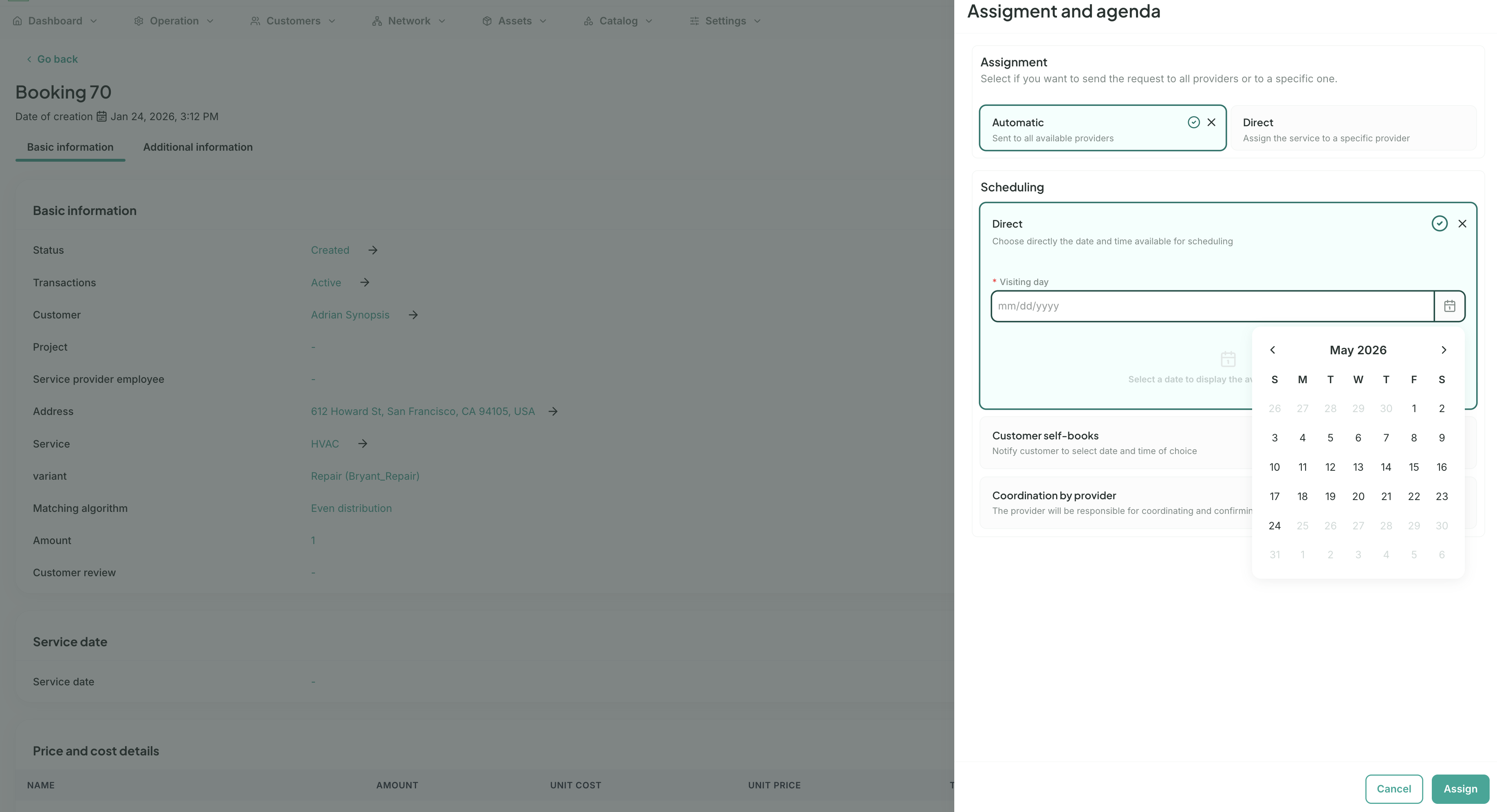Contractors Dashboard